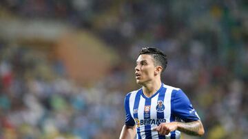 AVEIRO, PORTUGAL - JULY 30: Matheus Uribe of FC Porto looks on during the Supertaca Candido de Oliveira Final match between FC Porto and Tondela at Estadio Municipal de Aveiro on July 30, 2022 in Aveiro, Portugal. (Photo by Joao Rico/vi/DeFodi Images via Getty Images)