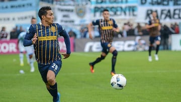 Te&oacute;filo Guti&eacute;rrez, delantero y figura de Rosario Central