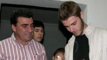 De Gea: "No hay de qué lamentarse, no me he ido"