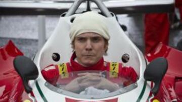 Daniel Br&uuml;hl como Niki Lauda.