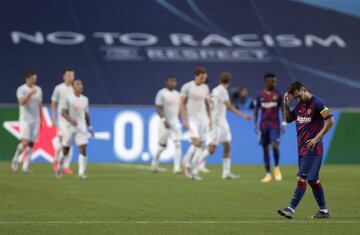 Decepci¨®n de Messi.