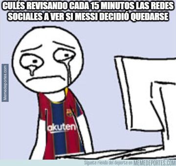 Los mejores memes de la decisión de Messi