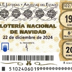 Comprobar Lotería de Navidad 2024: todos los resultados del Sorteo Extraordinario de hoy, domingo 22 de diciembre