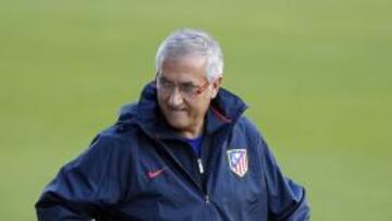 Gregorio Manzano abrió el entrenamiento al público