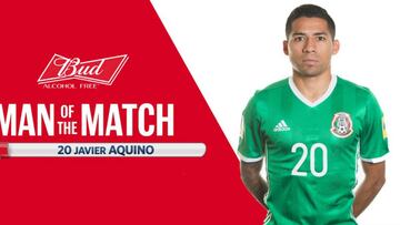 Javier Aquino, el MVP del México vs Nueva Zelanda