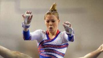 <b>CAMPEONA.</b> Marine Debauve se ha convertido en la nueva reina de la gimnasia artística europea.