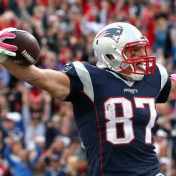 Gronkowski es el mejor tigh end de la NFL. Con él en forma, los Patriots son casi imparables.