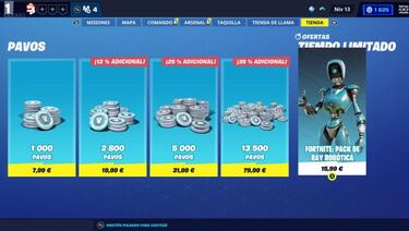 Fortnite: pack de Ray Robótica ya disponible; precio y contenidos