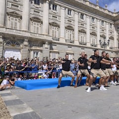 Los Classic All Blacks se presentan a Madrid con la 'haka'