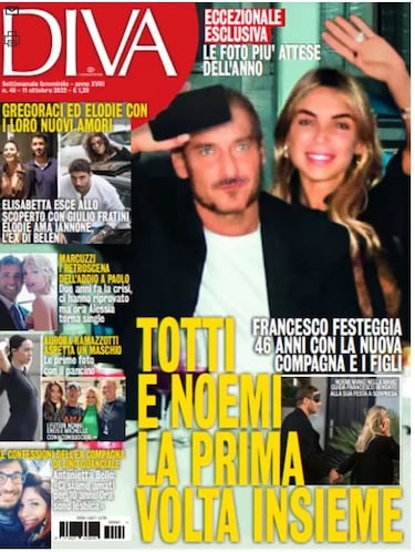 Totti hace pblica su nueva relacin tras separarse de Ilary Blasi