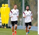 Carvajal, Illarra, Nacho y Arbeloa se entrenaron en su día libre