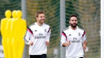 Illarra junto a Carvajal.