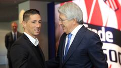 Torres tiene las puertas del Atlético de Madrid abiertas