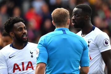 Bornemouth venció 1-0 a Tottenham por la fecha 37 de la Premier League. Jefferson Lerma y Davinson Sánchez fueron titulares y disputaron los 90 minutos. 