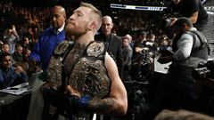 McGregor, en peleas por t&iacute;tulos: siempre gan&oacute; antes del l&iacute;mite