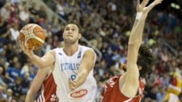 Danilo Gallinari anotó 33 puntos frente a Turquía en la primera jornada.
