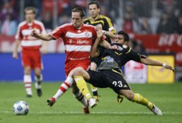 Arturo Vidal protagonizó duros enfrentamientos con Franck Ribery. Ahora serán compañeros.