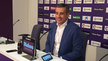 Miguel &Aacute;ngel G&oacute;mez, director deportivo del Valladolid