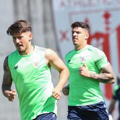 Lezama: Iñigo Martínez y Muniain siguen fuera, con Yeray KO y Capa recuperado