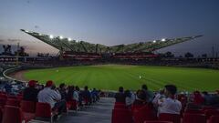        General View Stadium during the game El Aguila de Veracruz vs Diablos Rojos de Mexico, corresponding to the Inaugural Game 1 of the Series, Season 2021 of the Mexican Baseball League, at the Alfredo Harp Helu Stadium, on May 21, 2021.

<br><br>

Vista general del Estadio durante el juego El Aguila de Veracruz vs Diablos Rojos de Mexico, correspondiente al juego 1 Inaugural de la Serie, Temporada 2021 de la Liga Mexicana de Beisbol, en el Estadio Alfredo Harp Helu, el 21 de Mayod e 2021.