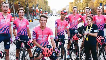 Daniel Martínez agradece al EF tras su fichaje del INEOS