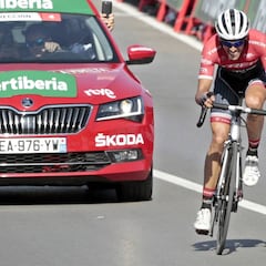 Contador: "La Pandera es muy explosiva, hay que recuperar"