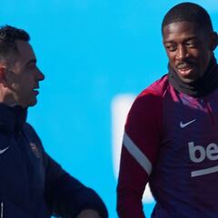 Xavi, feeling let down and disappointed with Dembélé