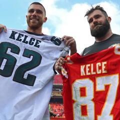 The Kelce brothers make NFL Super Bowl history