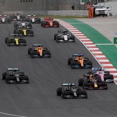 Las mejores imágenes del triunfo de Hamilton en Portugal