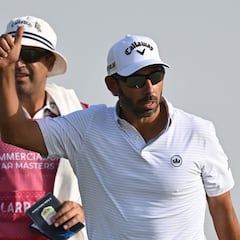 Larrazábal pincha, se recupera y mantiene el liderato en Qatar