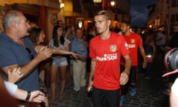 Las imágenes de la cena del Atleti