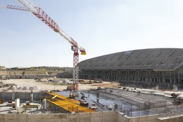 Obras en el nuevo estadio