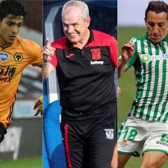 Jiménez, 'Tecatito' y el 'Vasco' comandaron a los mexicanos en Europa