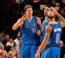 Nowitzki y Deron Williams pueden con los Blazers