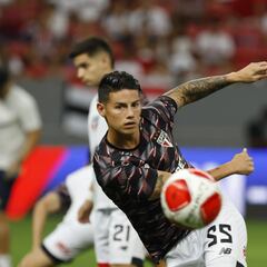 DT de Sao Paulo elogia a James: “Es técnicamente indiscutible”