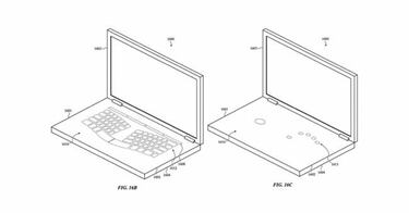 MacBooks sin teclado físico, así es la última patente de Apple