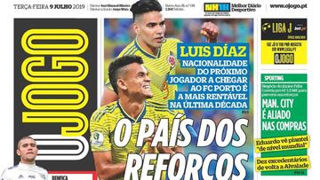 La prensa de Portugal destaca los jugadores colombianos que han pasado en el Porto