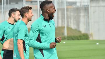 20/09/24 ENTRENAMIENTO ATHLETIC DE BILBAO IÑAKI WILLIAMS
