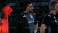 Gabriel Arias hizo esto en la Libertadores, pero el DT de Racing respondió de la peor forma: al chileno no le gustó