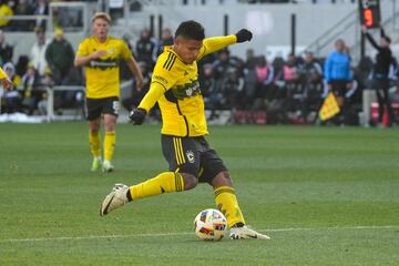 El Cucho fue la figura del título de Columbus Crew en la MLS el año anterior y arrancó esta temporada con gol frente a Atlanta United.