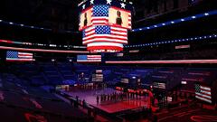 Partido entre Phoenix Suns y Washington Wizards en el Capital One Arena de Washington, DC.