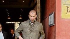 Zidane se ofrece a Calderón para lo que sea menester