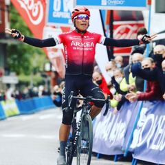 Nairo gana la primera etapa de la Vuelta a Asturias