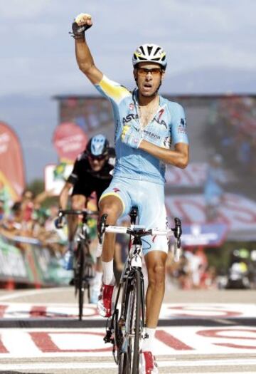 El ciclista italiano del equipo Astana, Fabio Aru.