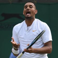 Kyrgios dice que ha empezado a hablar con psicólogos