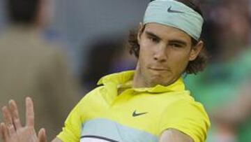 <strong>UN MURO.</strong> Nadal se impuso a Verdasco. El madrileño remontó un 0-4 en el segundo set.