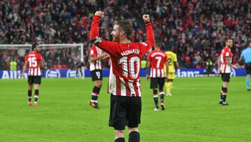 23/10/21 PARTIDO PRIMERA DIVISION  ATHLETIC DE BILBAO - VILLARREAL  GOL 2-1 MUNIAIN PENALTI ALEGRIA