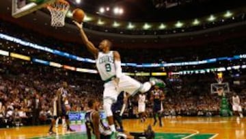 Rajon Rondo, jugador de los Boston Celtics.