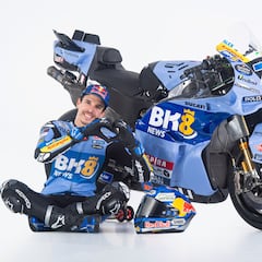 Gresini presentó la nueva moto de Álex Márquez