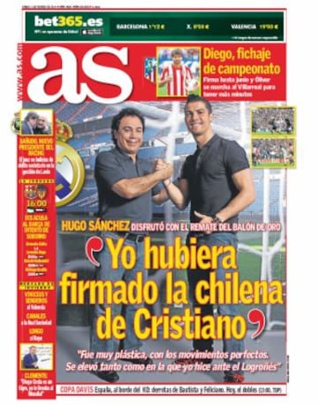 Las portadas de AS de febrero